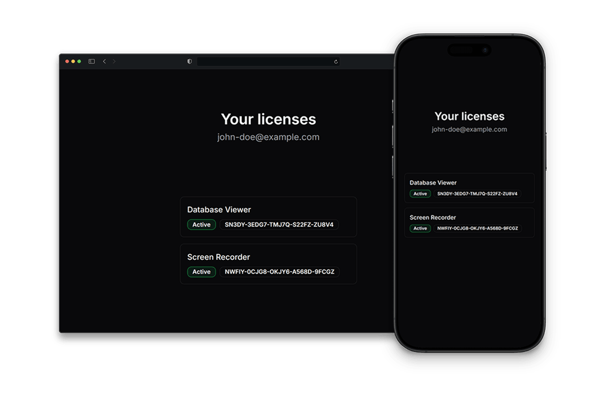 Image of customer portal